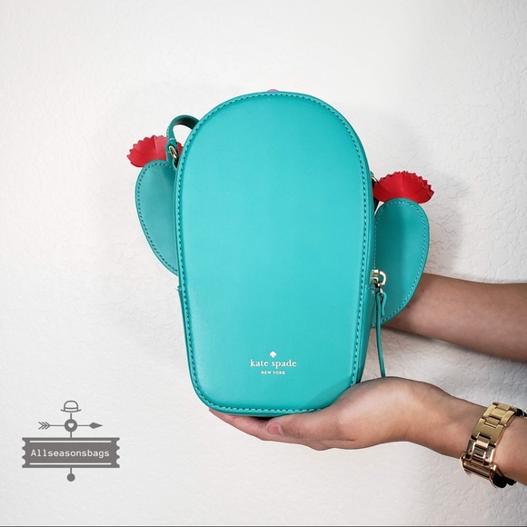 NWT Kate Spade lizard new horizons cactus bag - Picture 5 of 6